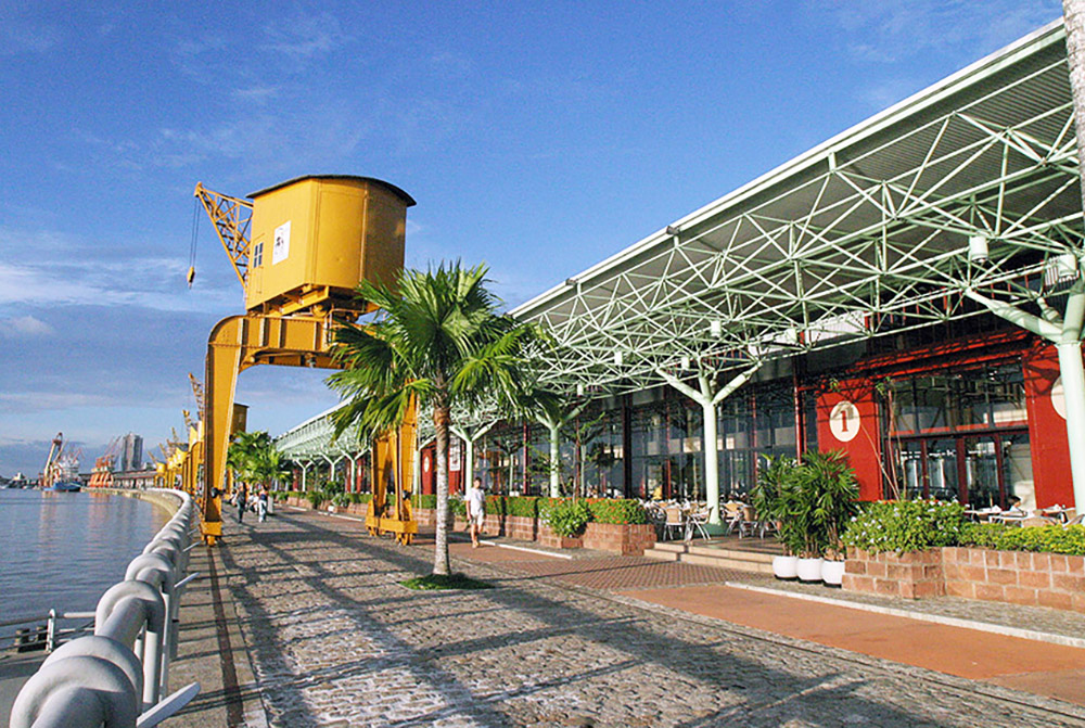 Estação das Docas Belém/PA - 28.07.04 Foto: Carlos Sodre