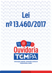 LEI Nº 13.460-2017