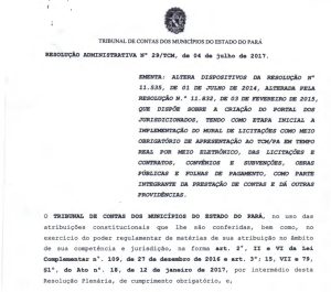 RESOLUÇÃO 29-2017