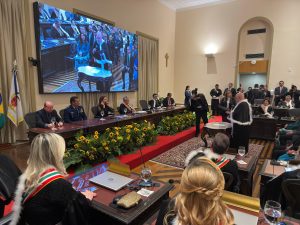 TCMPA e MPCM-PA prestigiam posse de novo desembargador do TJPA
