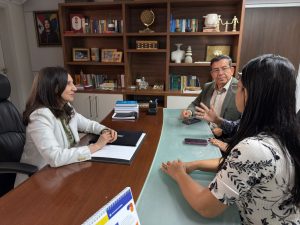 TCMPA recebe comitiva de São Sebastião da Boa Vista e conhece projeto de lei que institui sistema municipal de avaliação educacional